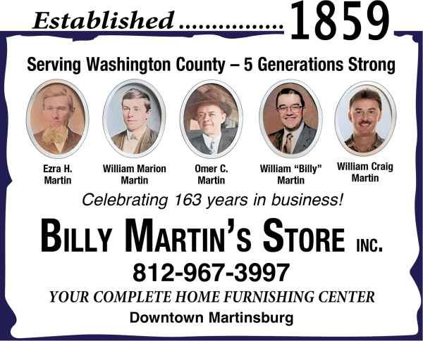 1859 Billy Martin Store